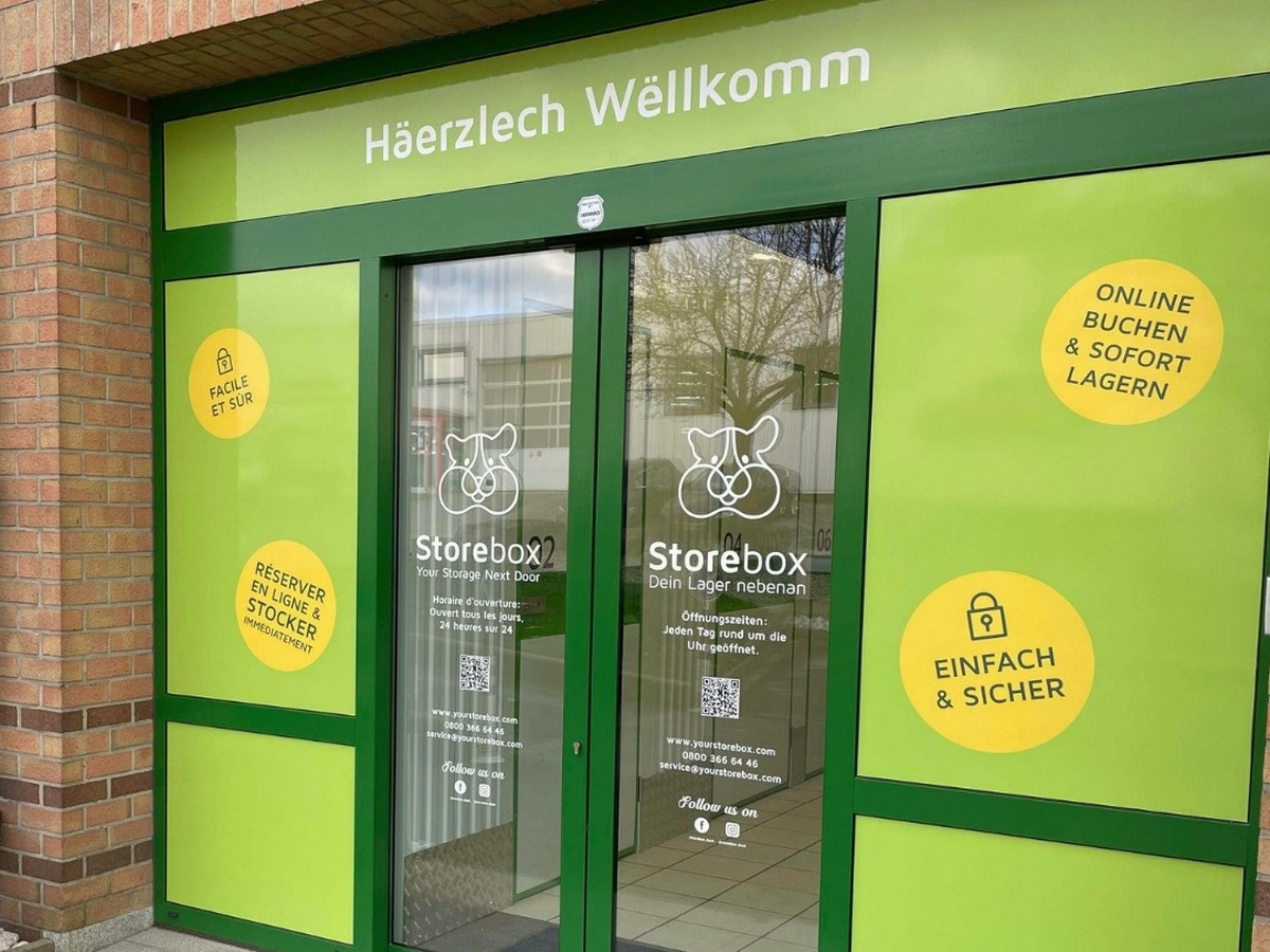 Storebox Neueröffnung in Luxemburg