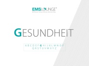 EMS-Lounge ABC: G wie Gesundheit