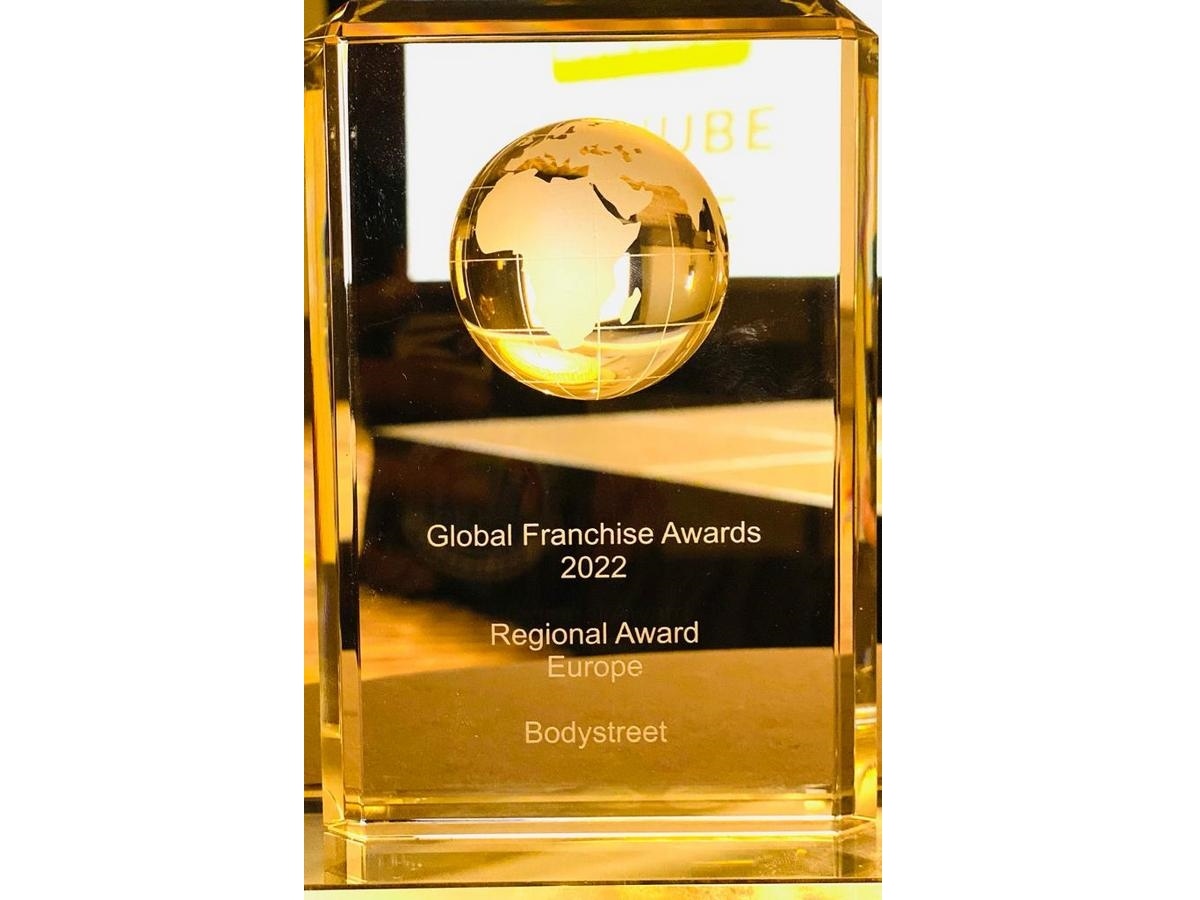 Global Franchise Award 2022 für Bodystreet